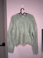 新品) Million ミント色 モヘア ニット