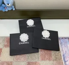 シャネル ショッピングバッグ (22x17x6.5cm) 3枚 まとめ売り