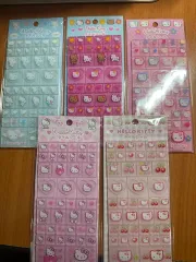 ハローキティ タイル ステッカー 5個 まとめ