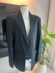 ハイクオリティ ストライプ ジャケット 新品