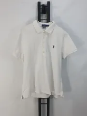 ポロ Ralph Lauren(ラルフローレン) 半袖 カラーTシャツ 白 新しいタブ レディース xl