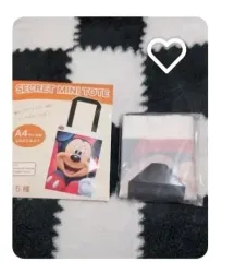 ディズニー ミッキーマウス ミニ トートバッグ ショッピングバッグ
