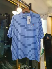 XLサイズ タグ付き新品 ポロ ラルフローレン レッドポニー ストライプ カラーTシャツ ピケTシャツ