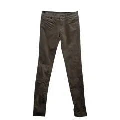 UNIQLO ユニクロ ブラウン コーデュロイ スキニージーン 26インチ