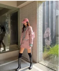 ガール ツイード セット (m)