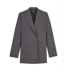 Theory 띠어리 ボタンレス ダブル ブレスト ブレーザー 4 (55 66)