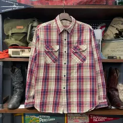 リーバイス レッド タブ カジュアル マルチ チェック ポケット シャツ