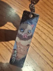 鬼滅の刃 ポップアップ 嘴平 伊之助 アクリル キーリング