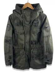 JPN RAT ROEN デザインテープ Y2K マウンテンパーカー ジャケット 2355