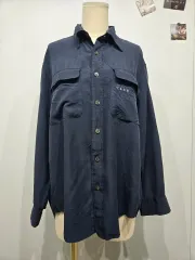 ミッソニ クラブ ネイビー 長袖 シャツ