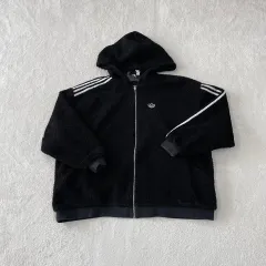 アディダス レディース フルジップアップ フリースジャケット ファイヤーバード