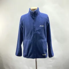 ジープ メンズ フリースジップアップ ジャケット ネイビー 95 ヴィンテージ