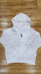 ポロラルフローレン ピンク タイダイ フーディー