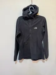 ザノースフェイス ブラック フリース フーディー