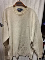 ポロ ラルフローレン ラムウール ニット アイボリー 95