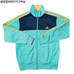アディダス オールドスクール ヴィンテージ 3本線 ビックロゴ ジャージ ジャケット