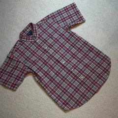 ポロ ラルフローレン レッド CHECK 半袖 シャツ