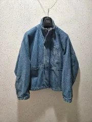 M) ザラ リラックスフィット デニム アウター デニムジャケット オーバーサイズ 上下 エディション 8062386