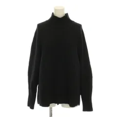 グリーンレーベルリラクシング ユナイテッドアローズ green label relaxing ニット セーター F 長袖 ハイネック 黒 ブラック /LP