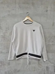 アンダーアーマー 起毛 スウェット プロジェクトROCK クルーネック アイボリー