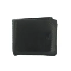 ボッテガヴェネタ BOTTEGA VENETA 財布 二つ折り 小銭入れ レザー 黒 /MI ■OS ■OH