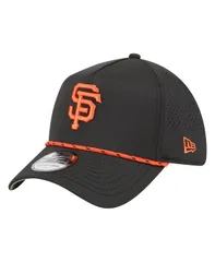 ニューエラ メンズ アクセサリー 帽子 New Era Mens Black San Francisco Giants 39THIRTY AFrame Perforated Flex Hat Black ブラック