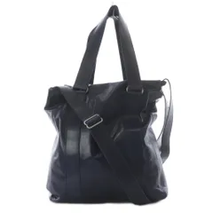 エムゼロエイトファイブワン M0851 トートバッグ ショルダーバッグ 2way アニリンレザー ネイビー /YO12