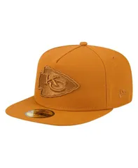 ニューエラ メンズ アクセサリー 帽子 New Era Mens Brown Kansas City Chiefs Color Pack AFrame 59FIFTY Fitted Hat Brown ブラウン