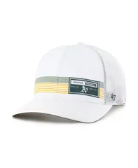 47 ブランド メンズ アクセサリー 帽子 47 Brand Mens White Athletics Rangefinder Brrr Trucker Adjustable Hat White ホワイト