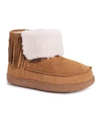 ムクルクス レディース シューズ ブーツ・レインブーツ MUK LUKS Womens Veroni Bootie Slippers Camel キャメル