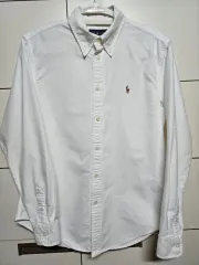 ポロラルフローレン 正規品 レディース 白 オックスフォード シャツ