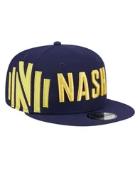 ニューエラ メンズ アクセサリー 帽子 New Era Mens Navy Nashville SC Jumbo 9FIFTY Snapback Hat Navy ネイビー