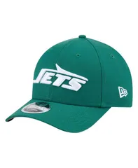ニューエラ メンズ アクセサリー 帽子 New Era Mens Green New York Jets Team Collection 9FORTY MCrown Adjustable Hat Green グリーン