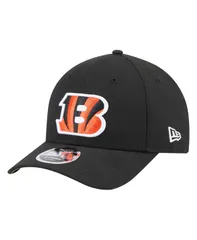 ニューエラ メンズ アクセサリー 帽子 New Era Mens Black Cincinnati Bengals Team Collection 9FORTY MCrown Adjustable Hat Black ブラック