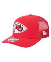 ニューエラ メンズ アクセサリー 帽子 New Era Mens Red Kansas City Chiefs Team Collection 9SEVENTY StretchSnap Adjustable Hat Red レッド