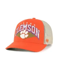 47 ブランド メンズ アクセサリー 帽子 メッシュ 47 Brand Mens Orange Clemson Tigers Pomona Mesh Hitch Adjustable Trucker Hat Orange オレンジ