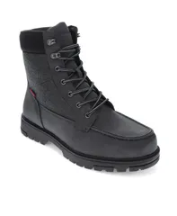 リーバイス メンズ シューズ ブーツ・レインブーツ レース Levis Mens Arizona Moc Neo LaceUp Boots Charcoal Black ブラックのサムネイル
