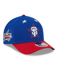 ニューエラ メンズ アクセサリー 帽子 New Era Mens BlueRed San Francisco Giants 2025 MLB AllStar Game Workout 9FORTY MCrown Adjustable Hat Blue Red