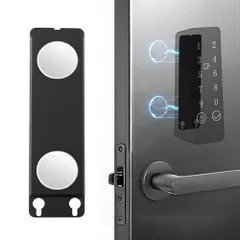 ACE LIGHTING 【N52磁石2枚採用】 For SwitchBot スマートロック 指紋認証パッド取付用マグネットプレート 汚れ防止 キーパッド用 磁石対応化キット ドアを傷つけず SwitchBot ロック アクセサリー ステンレ b099e73f