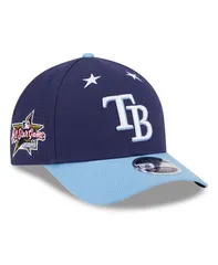 ニューエラ メンズ アクセサリー 帽子 New Era Mens NavyLight Blue Tampa Bay Rays 2025 MLB AllStar Game 9FORTY MCrown Adjustable Hat Navy Light Blue