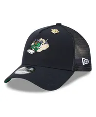 ニューエラ メンズ アクセサリー 帽子 New Era Mens Navy Boston Red Sox 2025 Big League Chew AFrame 9FORTY Adjustable Trucker Hat Navy ネイビー