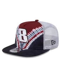 ニューエラ メンズ アクセサリー 帽子 New Era Mens Black Kyle Busch Golfer TieDye Snapback Hat Black ブラック