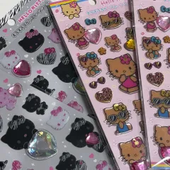 (正規品) サンリオ ハローキティ ダイヤモンドアート ステッカー キラキラ ラインストーン ジュエリー シール