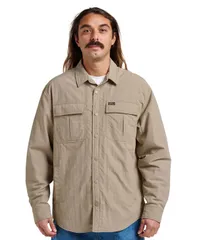 クイックシルバー メンズ アウター ジャケット・ブルゾン Quiksilver Mens Cold Snap Shacket Fallen rock