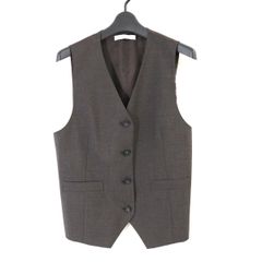 美品 MUSE Deuxieme Classe トロピカルウールベスト ブラウン - メルカリ