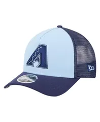 ニューエラ メンズ アクセサリー 帽子 New Era Mens Light BlueNavy Arizona Diamondbacks 2Tone Color Pack 9FORTY MCrown AFrame Adjustable Hat Light Bl