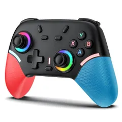 【迅速に発送】Elnicec Switch2 コントローラー 背面ボタン付き マクロ機能【2026革新モデル】スイッチ コントローラー 無線 Bluetooth接続 800mAh大容量 LED RGBライト 6軸ジャイロセンサー TURBO連 1c019382