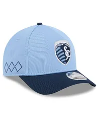 ニューエラ メンズ アクセサリー 帽子 ジャージー New Era Mens Light Blue Sporting Kansas City 2025 Jersey Hook 9FORTY MCrown Adjustable Hat Light Blue ブル