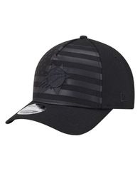 뉴 엘라 남성 액세서리 모자 New Era Mens Black Phoenix Suns Game Day Flag AFrame 9FORTY Adjustable Hat Black