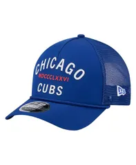 ニューエラ メンズ アクセサリー 帽子 ミニ New Era Mens Royal Chicago Cubs Minimalist 9FORTY AFrame Adjustable Hat Royal